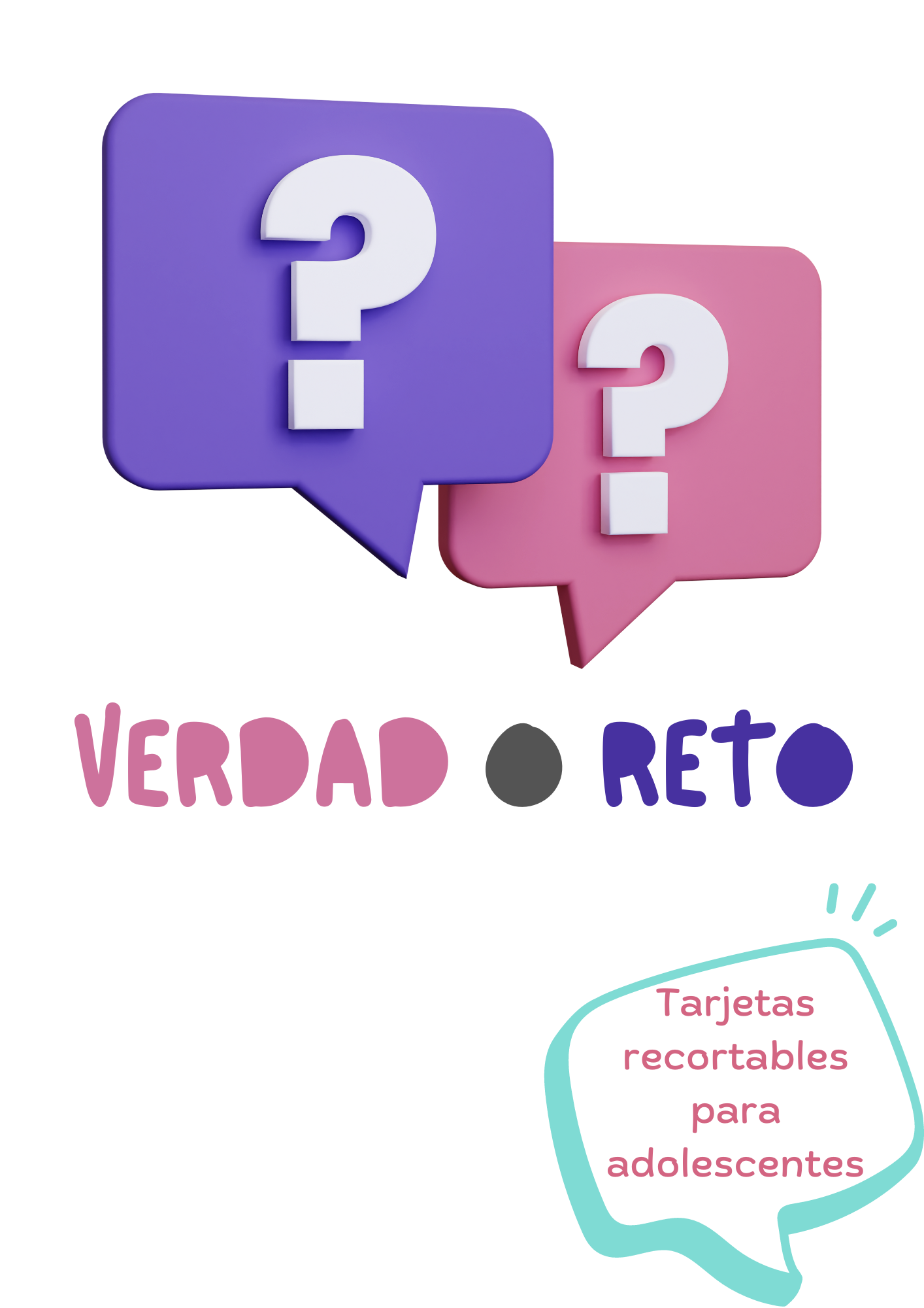 Tarjetas Verdad o Reto – Corazones Mágicos