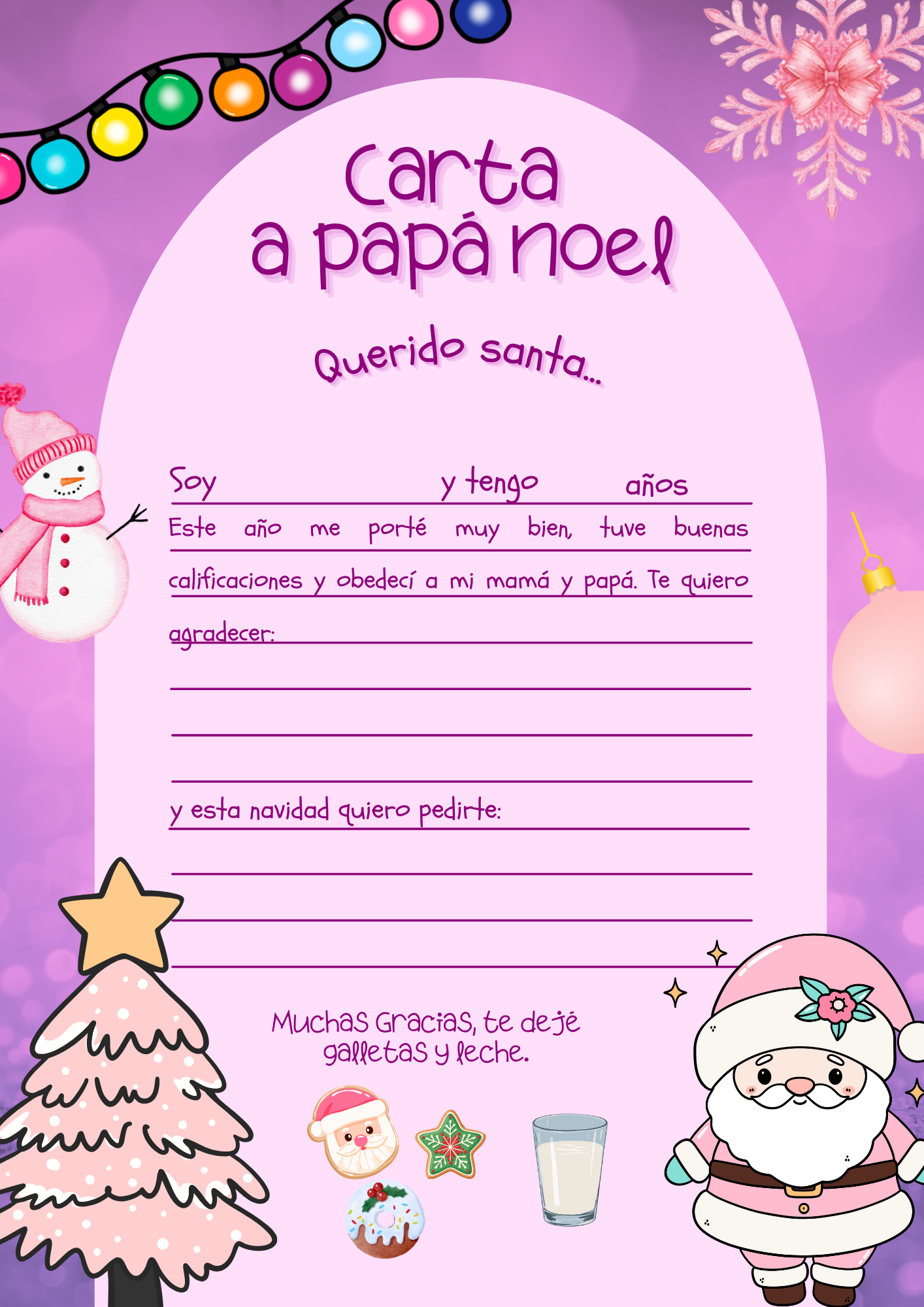 Carta a Papá Noel